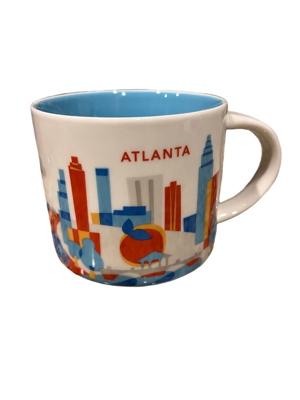 Starbucks Atlanta You Are Here Skyline Mug Cup Georgia Coffee